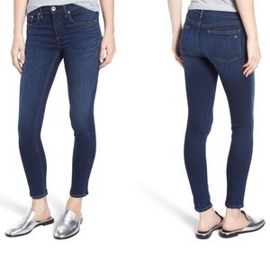 Rag & Bone Ankle Skinny Jean Bloo Moon